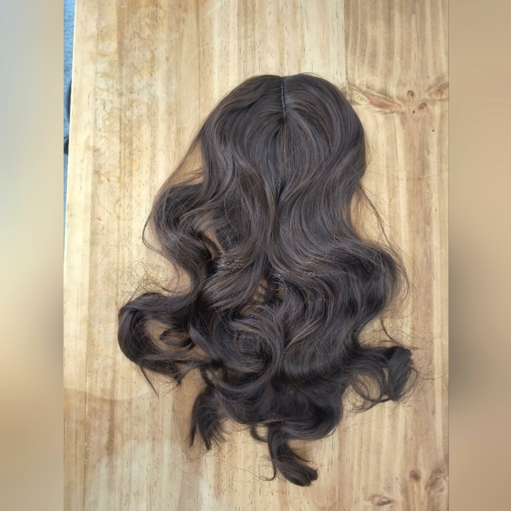 Brown Wig Topper
